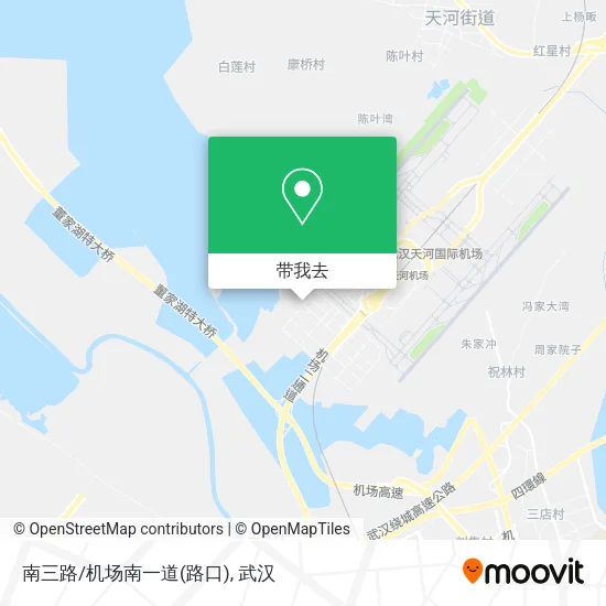 南三路/机场南一道(路口)地图