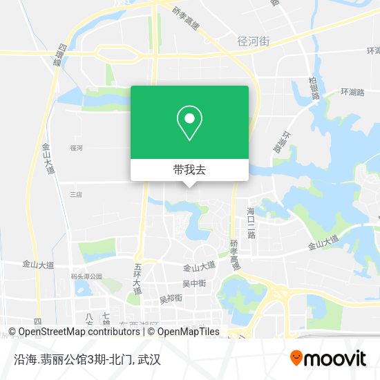 沿海.翡丽公馆3期-北门地图