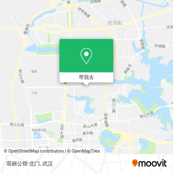 翡丽公馆-北门地图