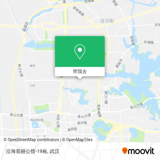 沿海翡丽公馆-19栋地图