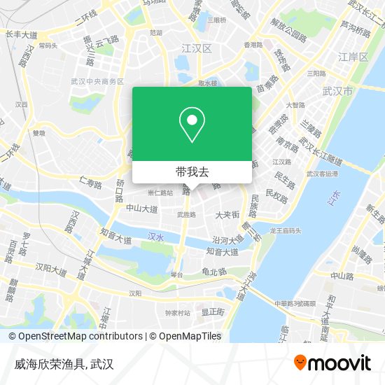 威海欣荣渔具地图