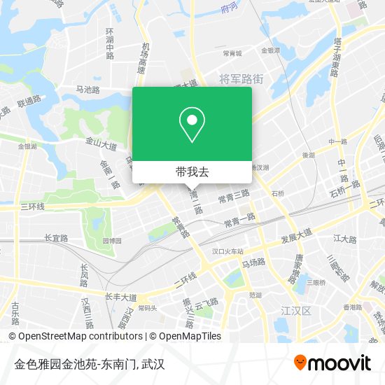 金色雅园金池苑-东南门地图