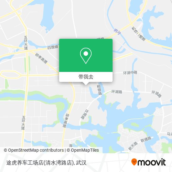 途虎养车工场店(清水湾路店)地图