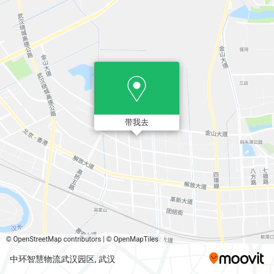 中环智慧物流武汉园区地图