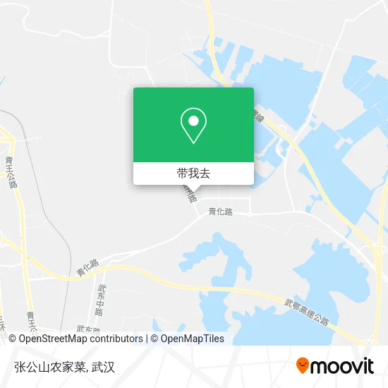 张公山农家菜地图