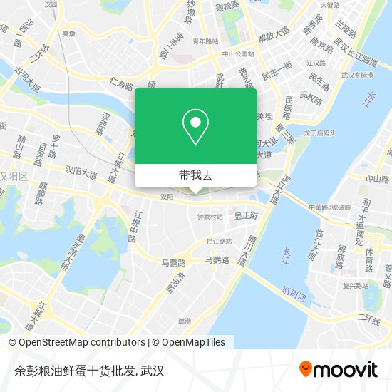 余彭粮油鲜蛋干货批发地图