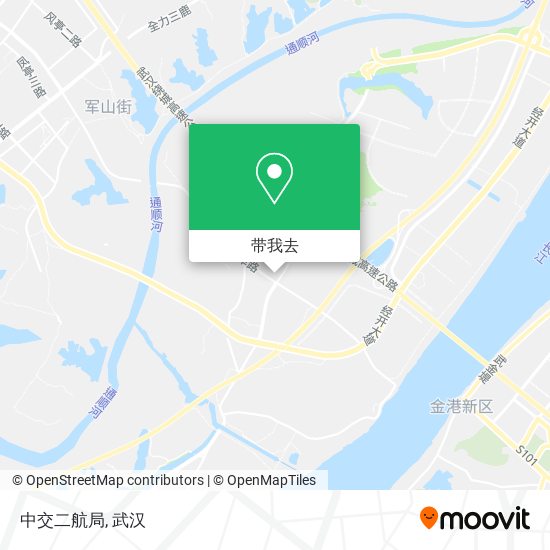 中交二航局地图