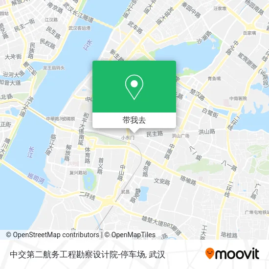 中交第二航务工程勘察设计院-停车场地图