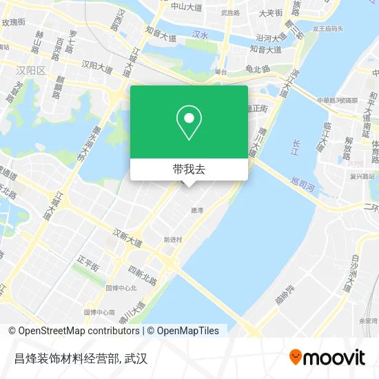 昌烽装饰材料经营部地图