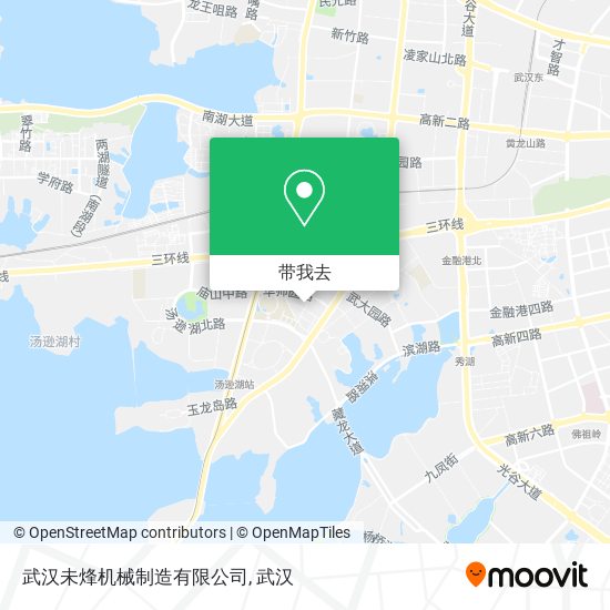 武汉未烽机械制造有限公司地图
