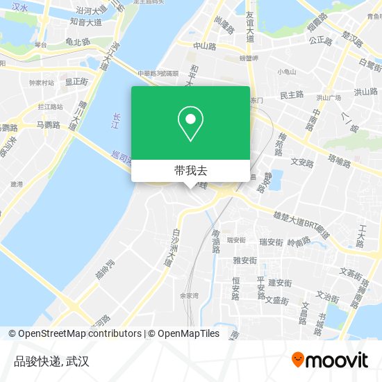 品骏快递地图