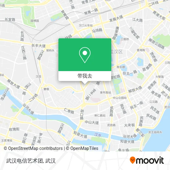武汉电信艺术团地图