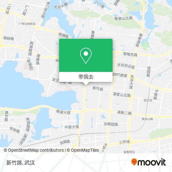 新竹路地图