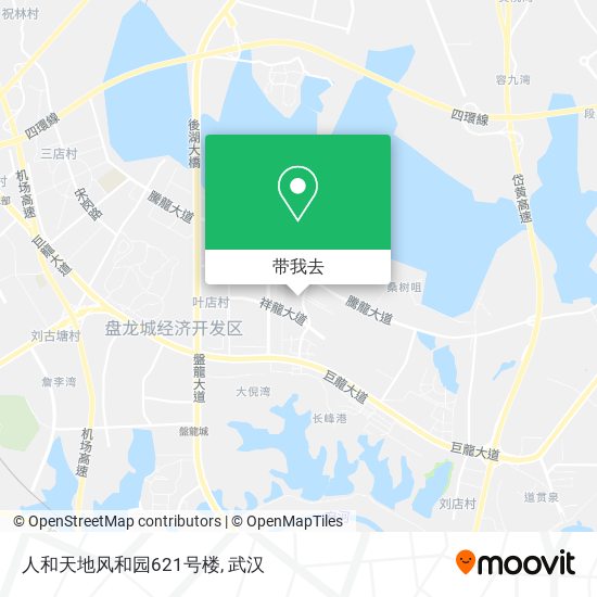 人和天地风和园621号楼地图