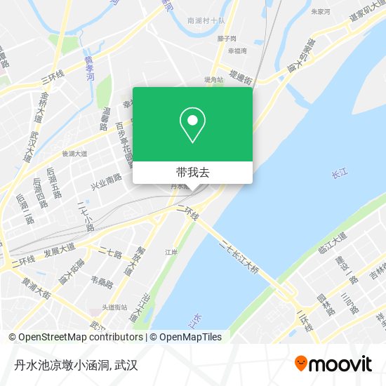 丹水池凉墩小涵洞地图