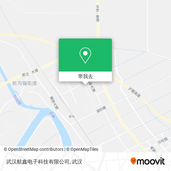 武汉航鑫电子科技有限公司地图
