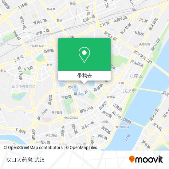 汉口大药房地图