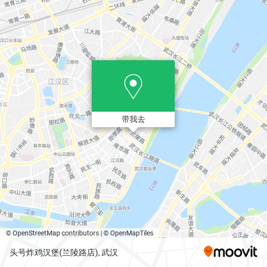 头号炸鸡汉堡(兰陵路店)地图