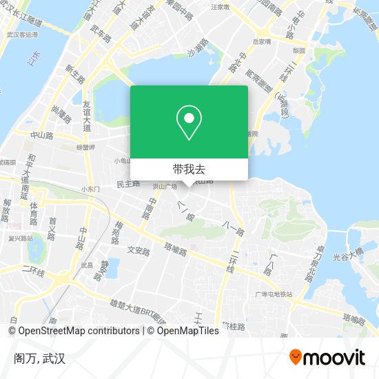 阁万地图
