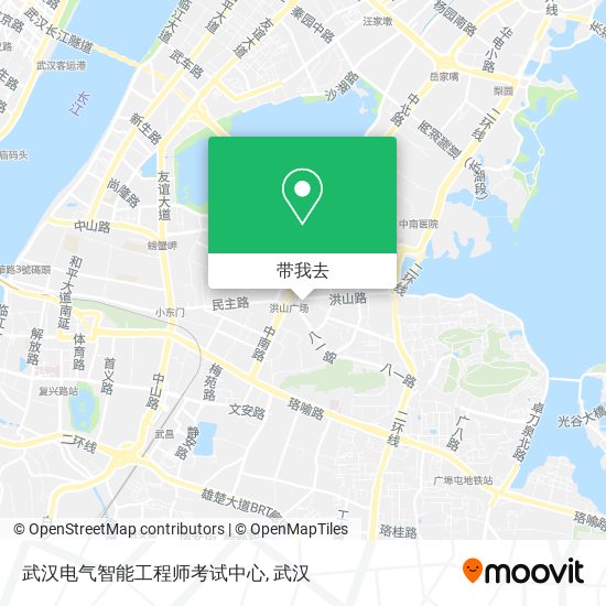 武汉电气智能工程师考试中心地图