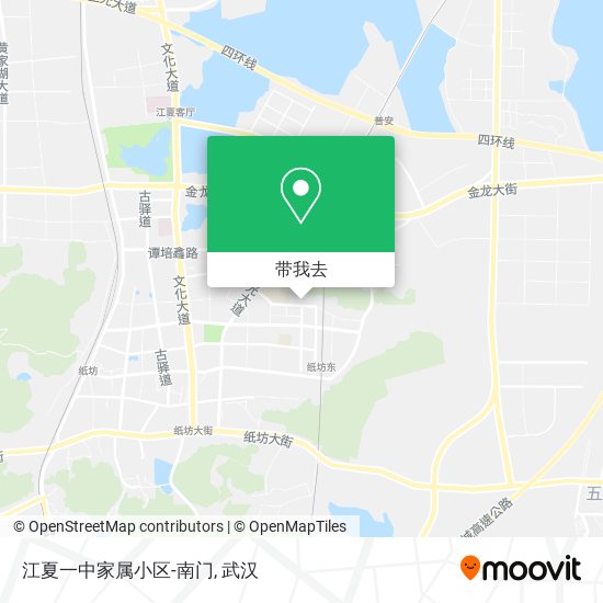 江夏一中家属小区-南门地图