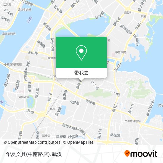 华夏文具(中南路店)地图