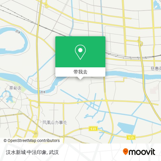 汉水新城·中法印象地图