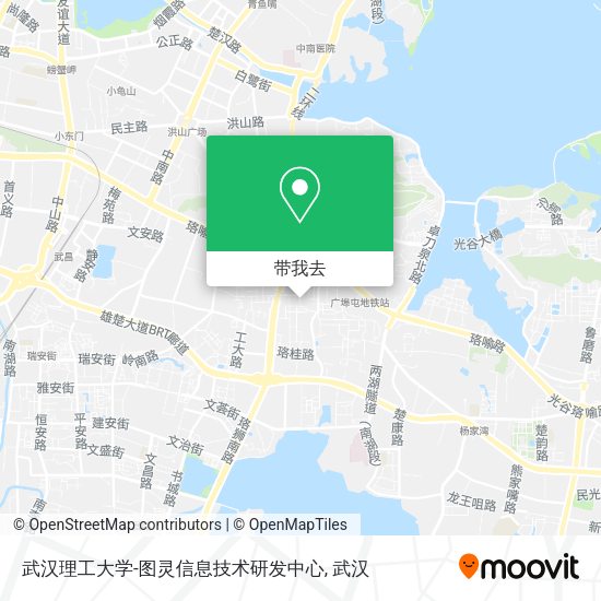 武汉理工大学-图灵信息技术研发中心地图