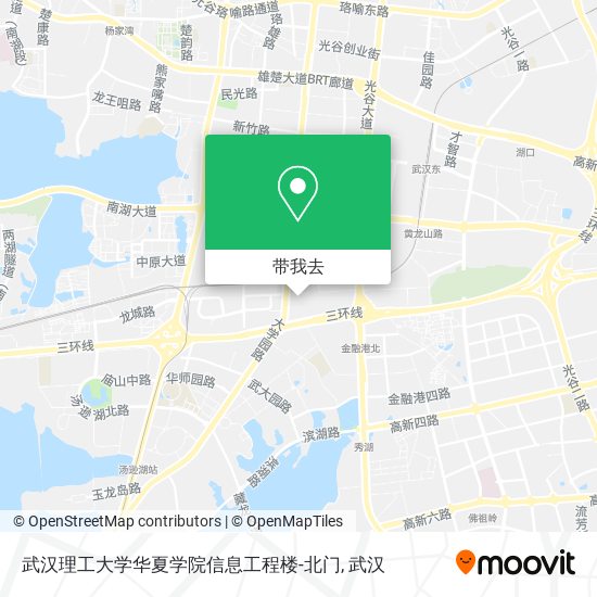 武汉理工大学华夏学院信息工程楼-北门地图