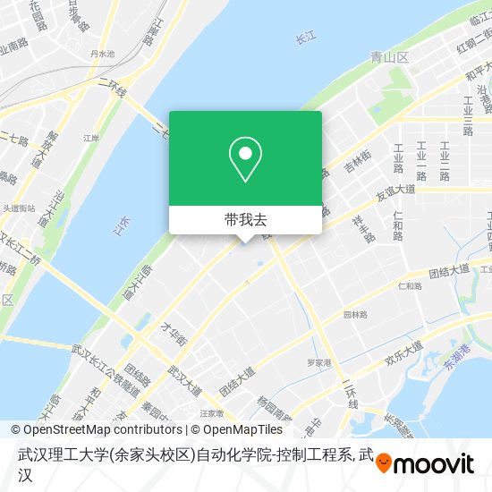 武汉理工大学(余家头校区)自动化学院-控制工程系地图