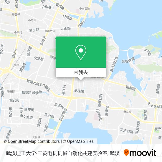 武汉理工大学-三菱电机机械自动化共建实验室地图