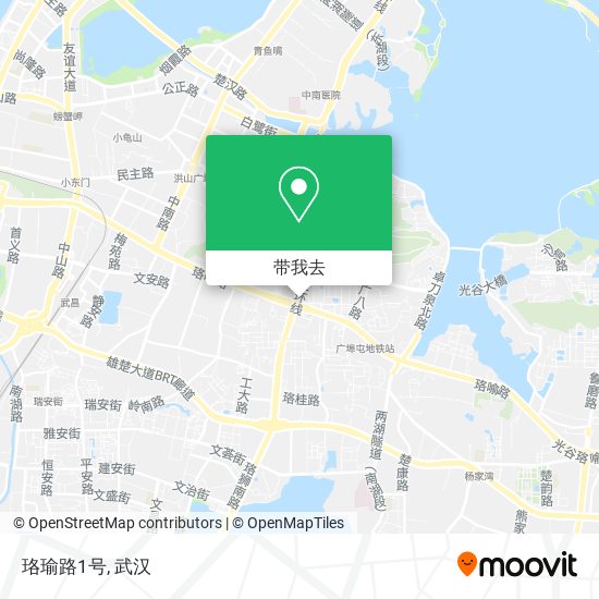 珞瑜路1号地图