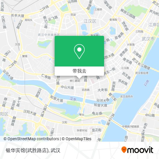 银华宾馆(武胜路店)地图