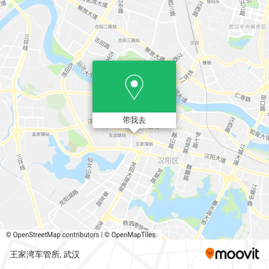 王家湾车管所地图