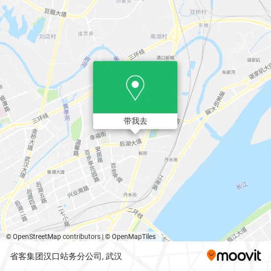 省客集团汉口站务分公司地图