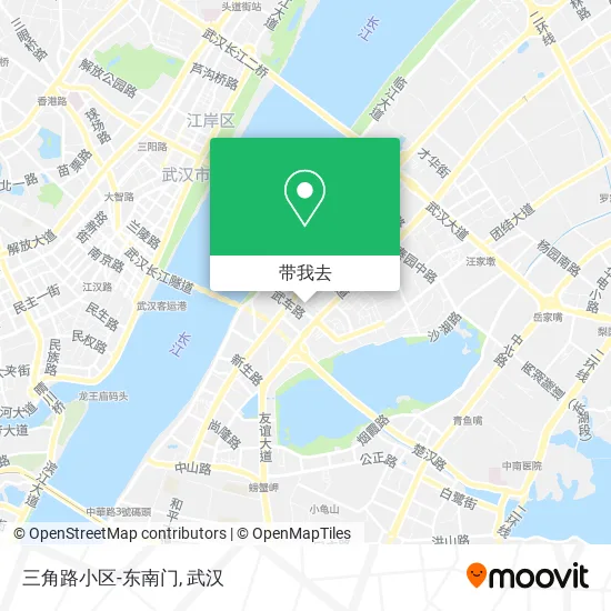 三角路小区-东南门地图