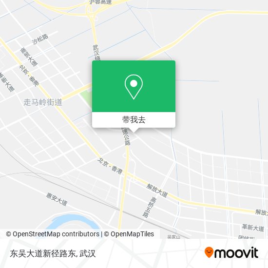 东吴大道新径路东地图