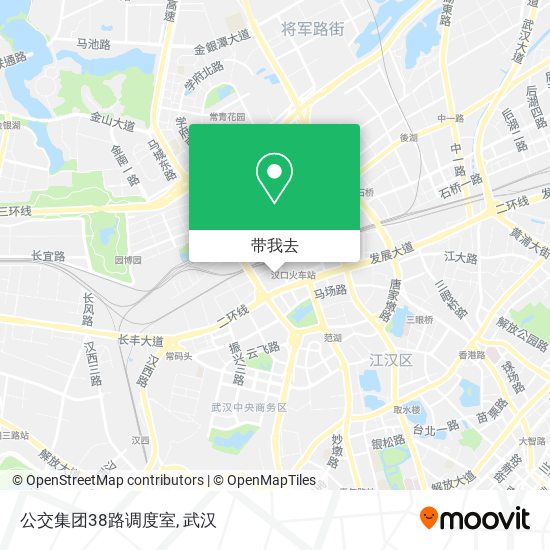 公交集团38路调度室地图