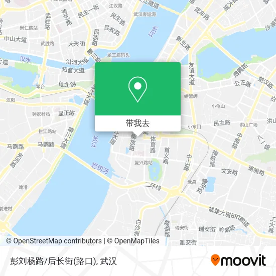 彭刘杨路/后长街(路口)地图