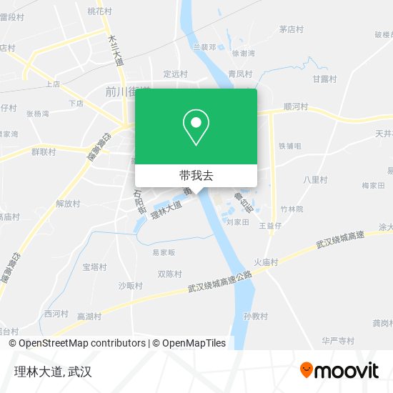 理林大道地图