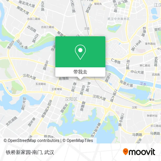 铁桥新家园-南门地图