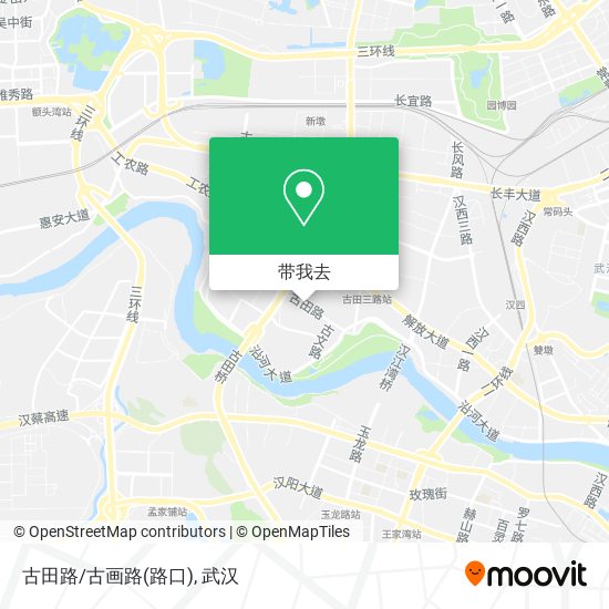 古田路/古画路(路口)地图