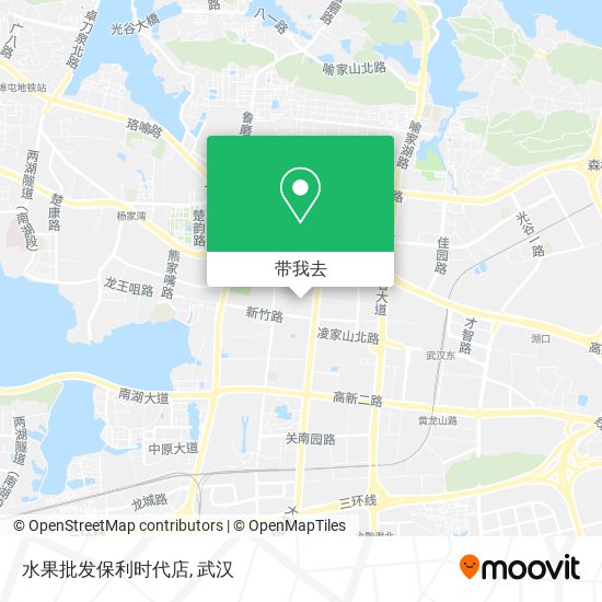 水果批发保利时代店地图