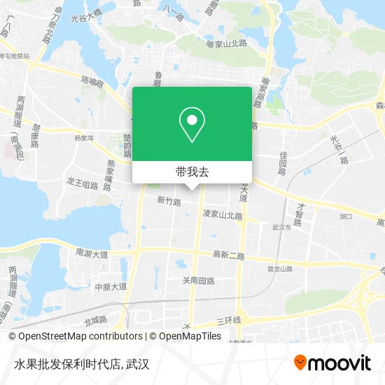 水果批发保利时代店地图