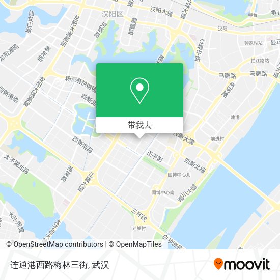 连通港西路梅林三街地图