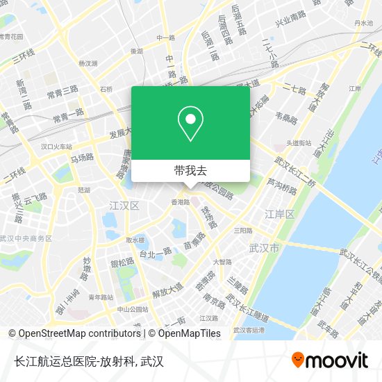 长江航运总医院-放射科地图