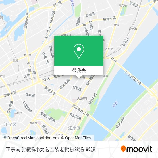 正宗南京灌汤小笼包金陵老鸭粉丝汤地图