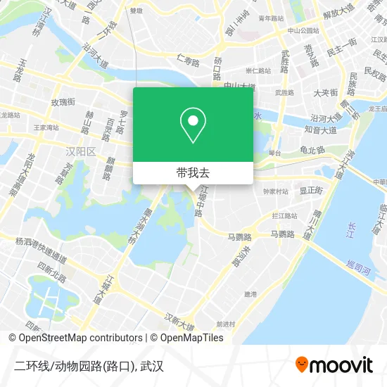 二环线/动物园路(路口)地图