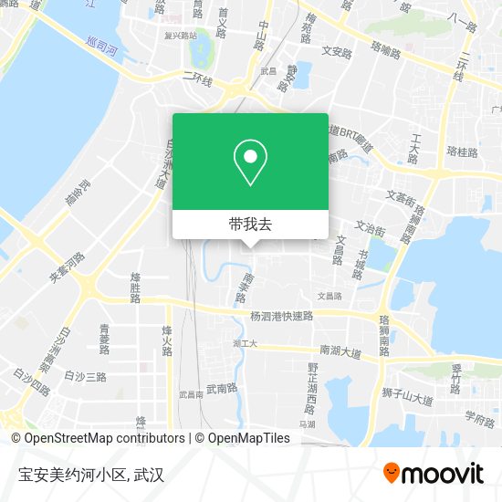 宝安美约河小区地图