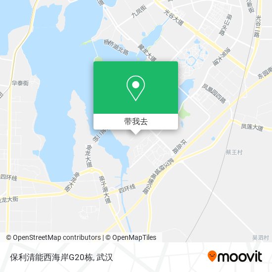 保利清能西海岸G20栋地图